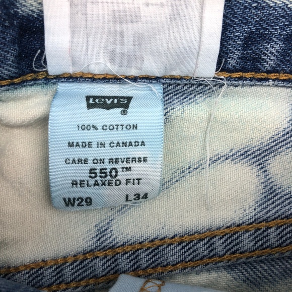 LF Furst of a Kind Tie Dye Levi’s 550 Cutoffs - Picture 7 of 7